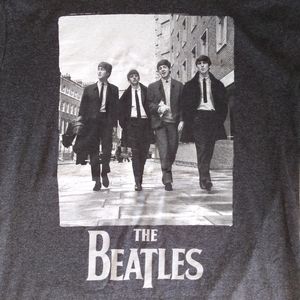 Men's XL Beatles band graphic T